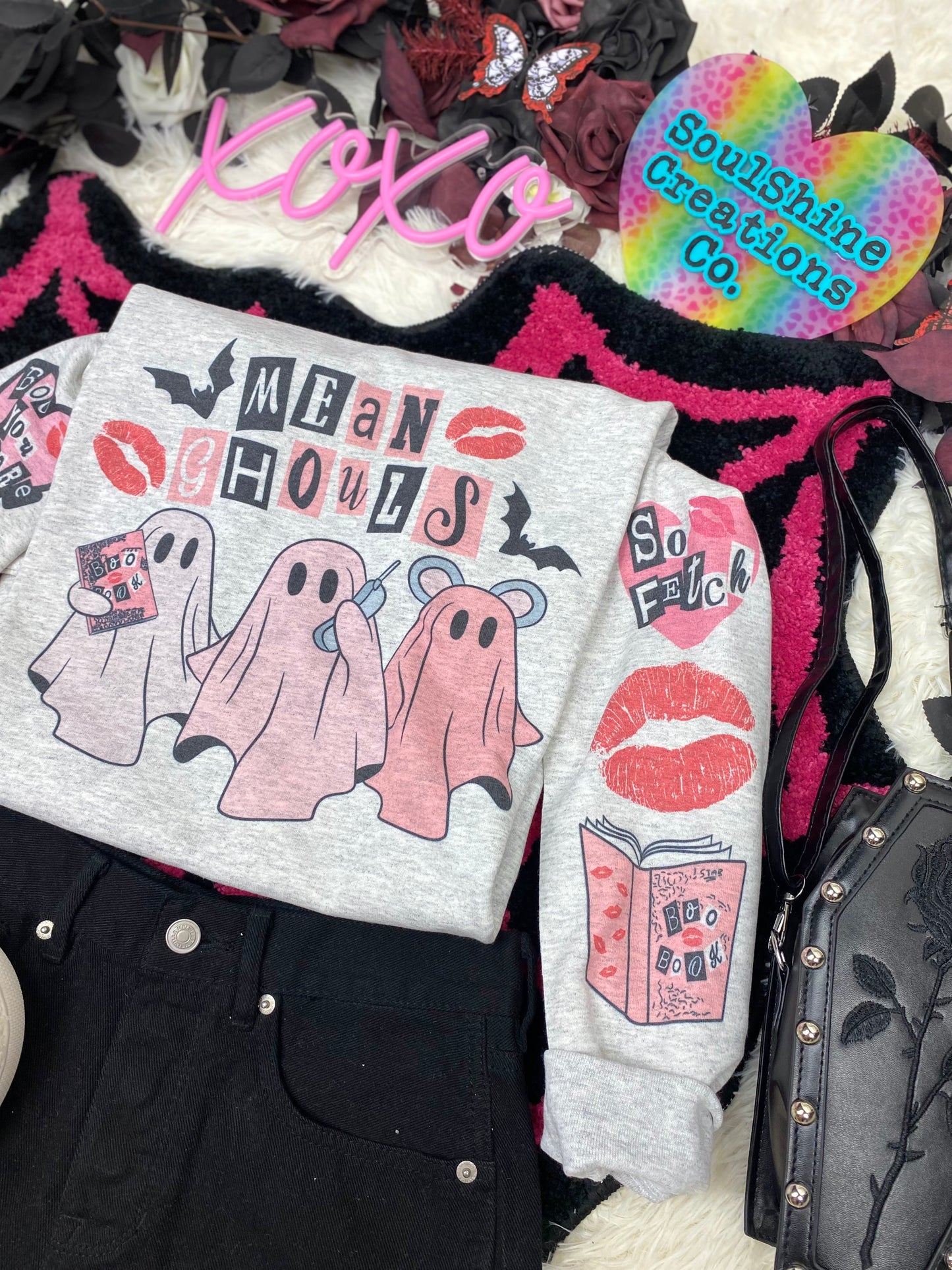 Mean Ghouls Halloween Sweater