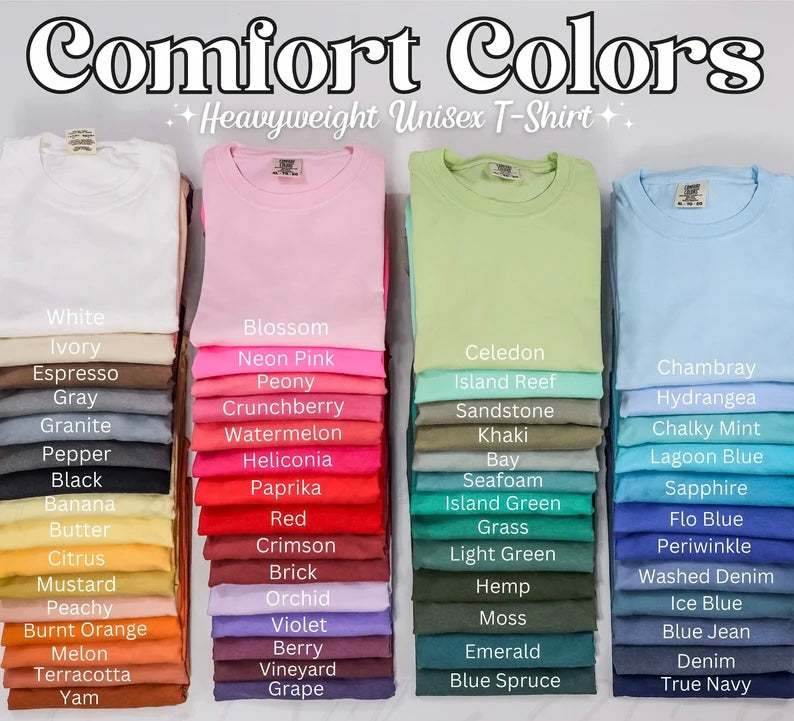 Built for Summer Comfort Colors Shirt