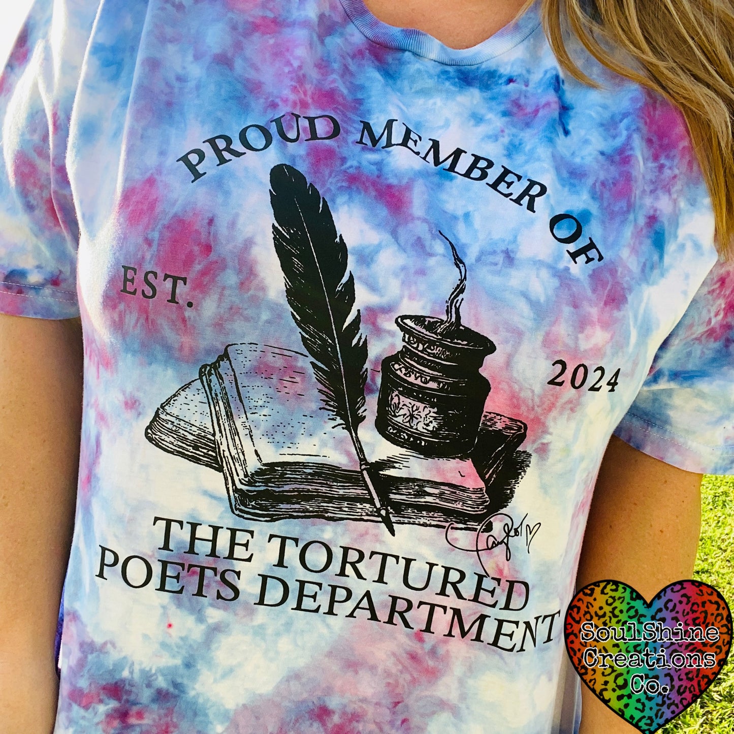 Proud Member of the Tortured Poets Dept Tie Dye
