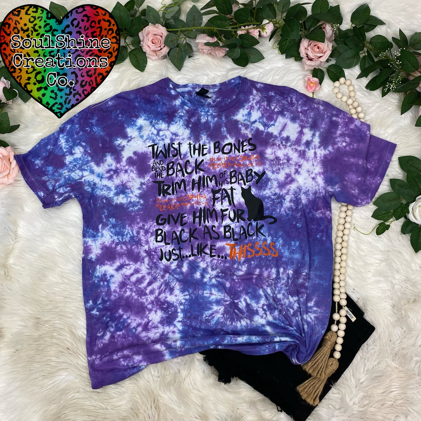 Twist the Bones Tie Dye Shirt