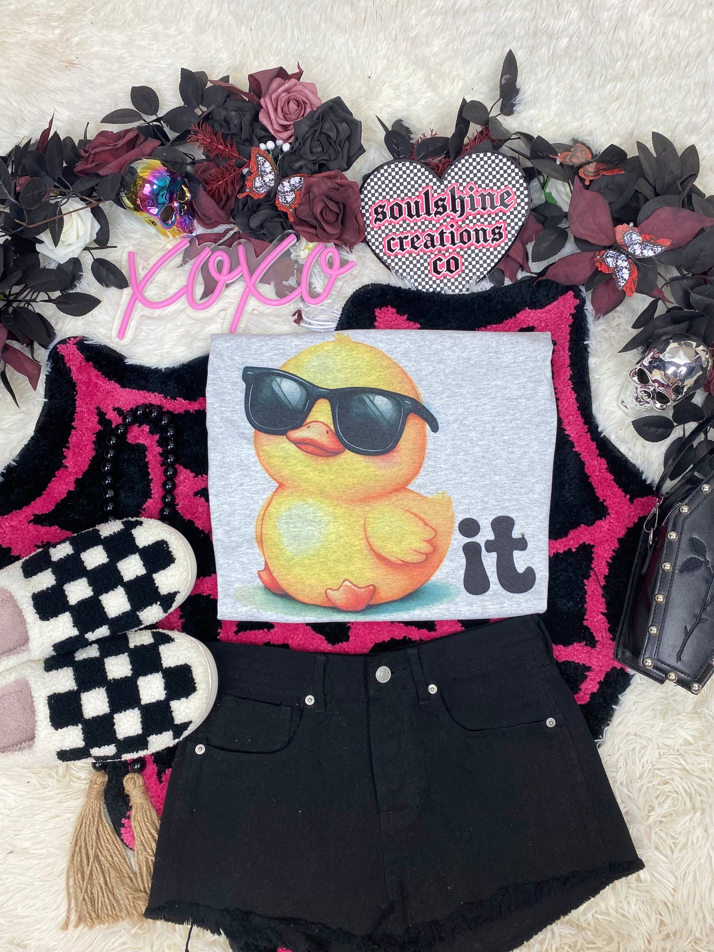 Duck it Funny tee shirt or Sweater