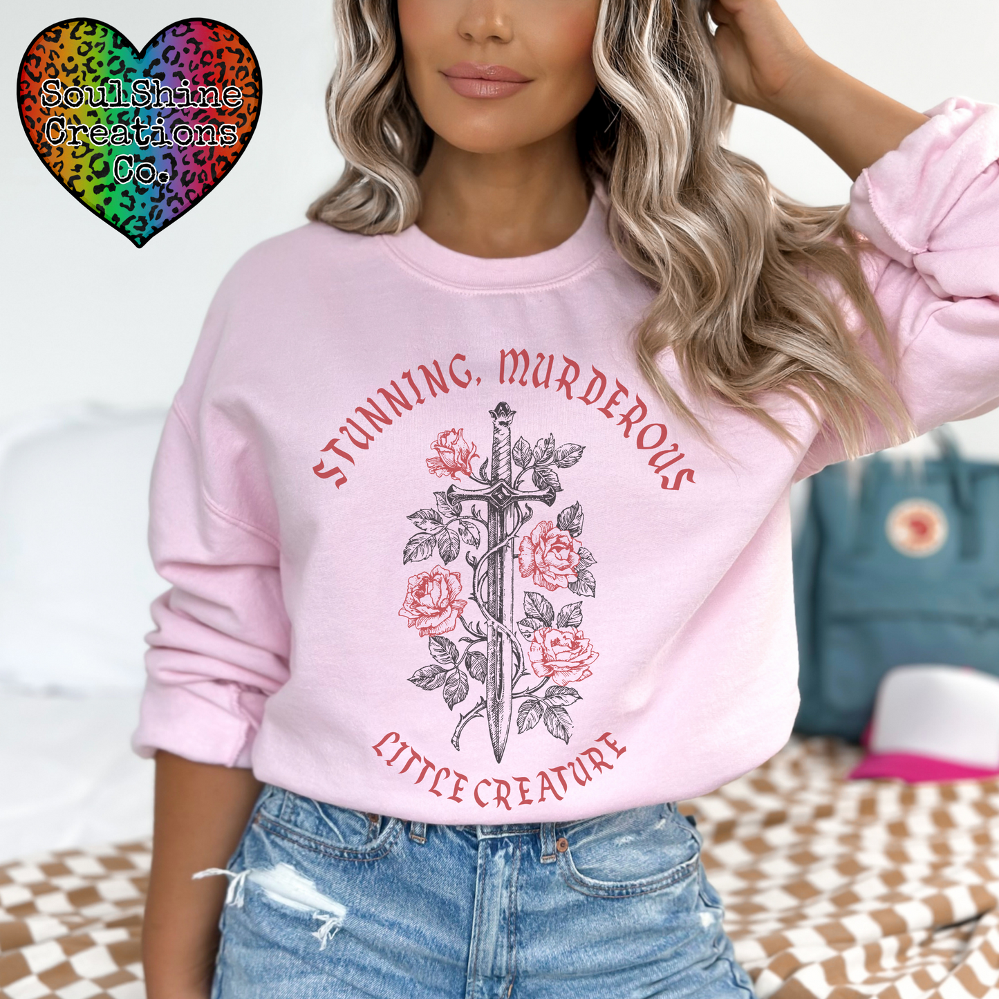 Stunning Murderous Little Creature Sweater