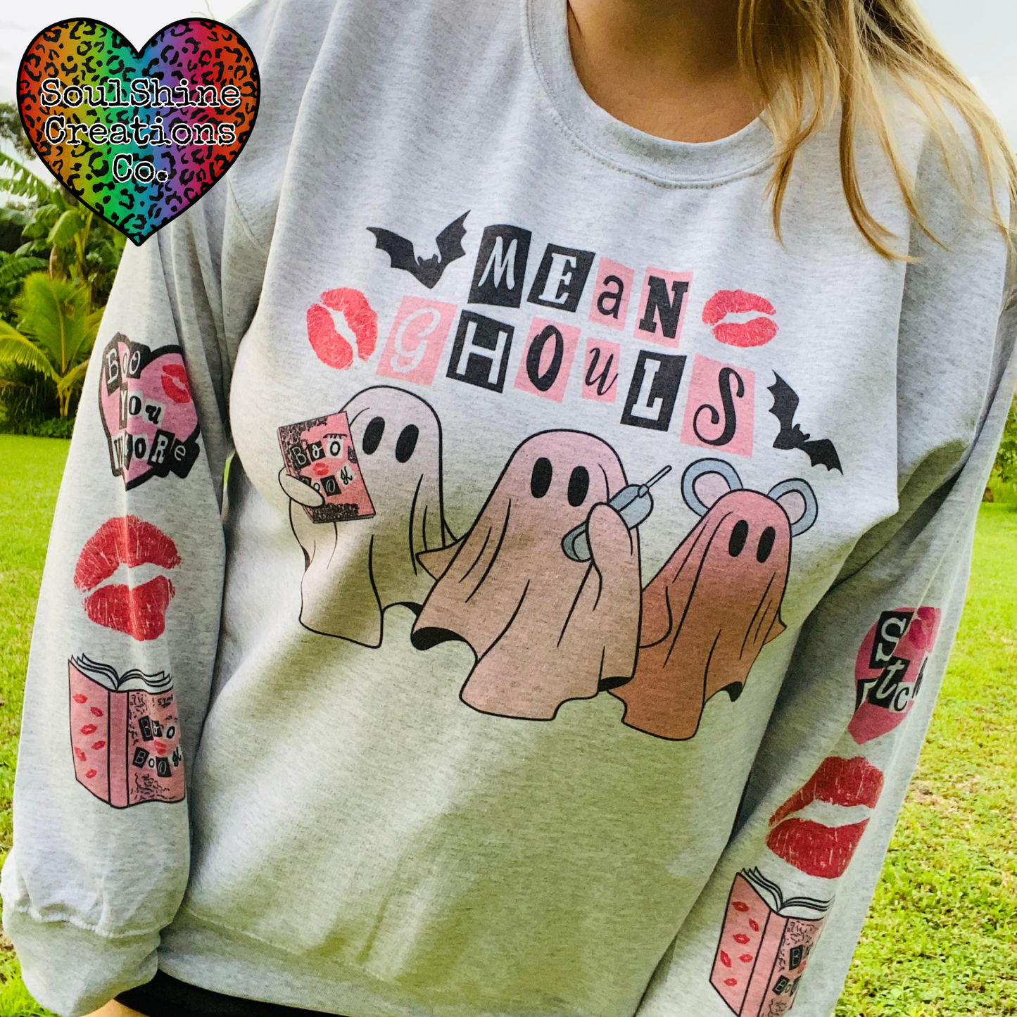 Mean Ghouls Halloween Sweater