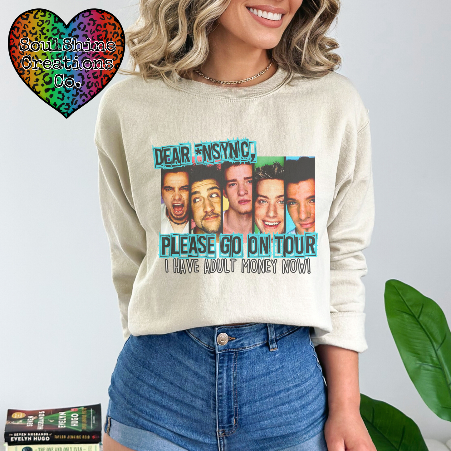 Dear NSYNC Please go on Tour I have Adult Money now Sweater