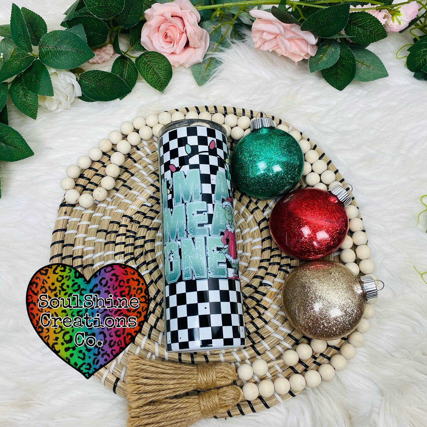 I’m a Mean One Christmas Tumbler