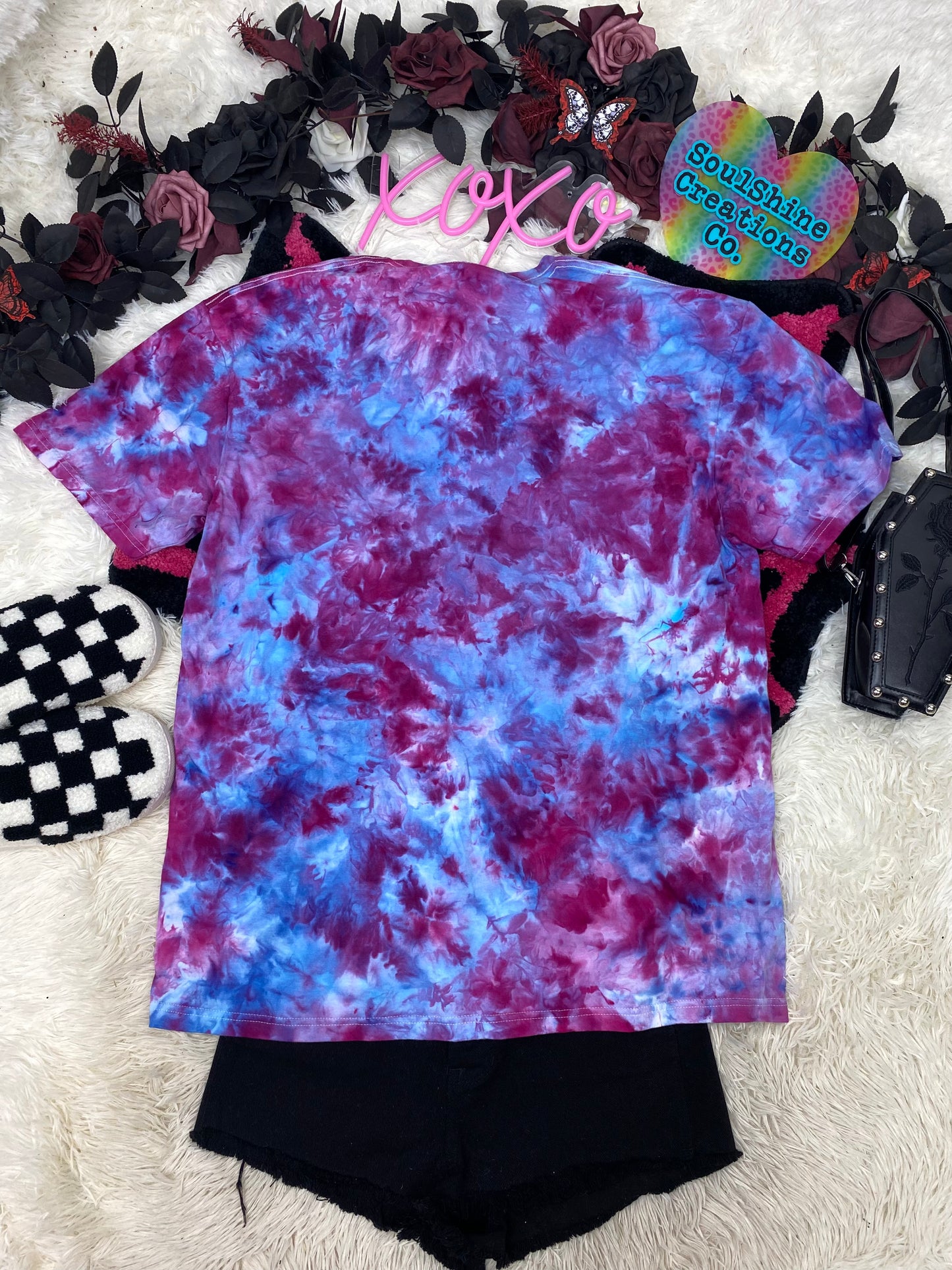 Berry Blast Ice Dyed Tie Dye Shirt