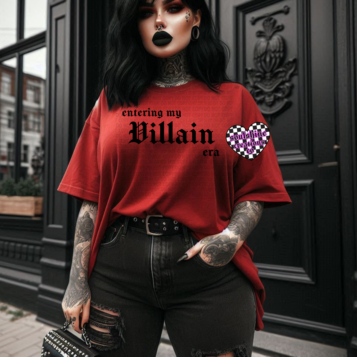 Entering My Villain Era Tee or Sweater-Edgy Alternative Bookish Gothic Vibes