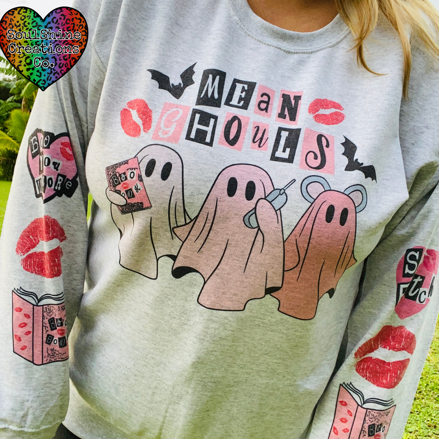 Mean Ghouls Halloween Sweater