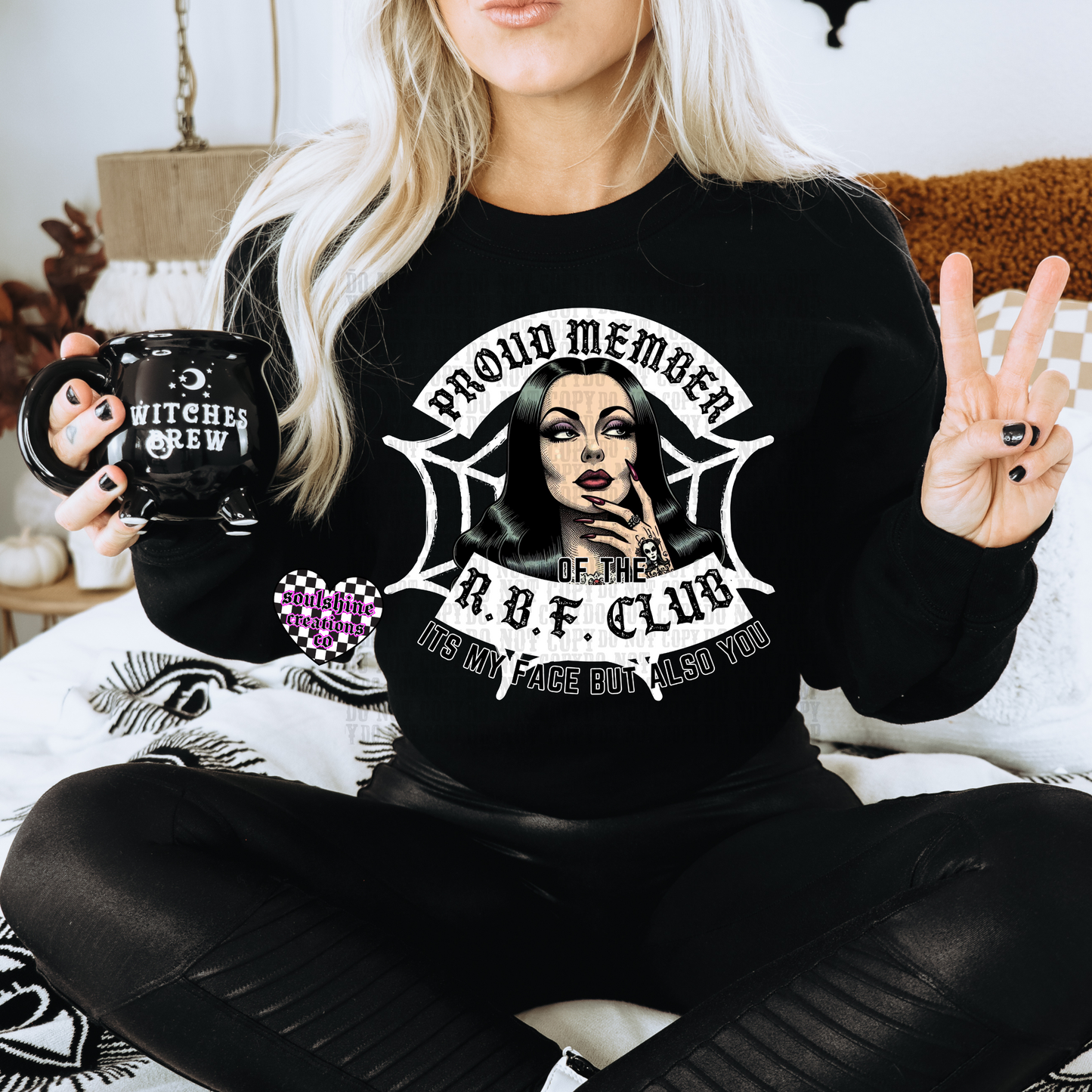 Proud Member of The R.B.F Club Tee or Sweater-Edgy Alternative Vibes