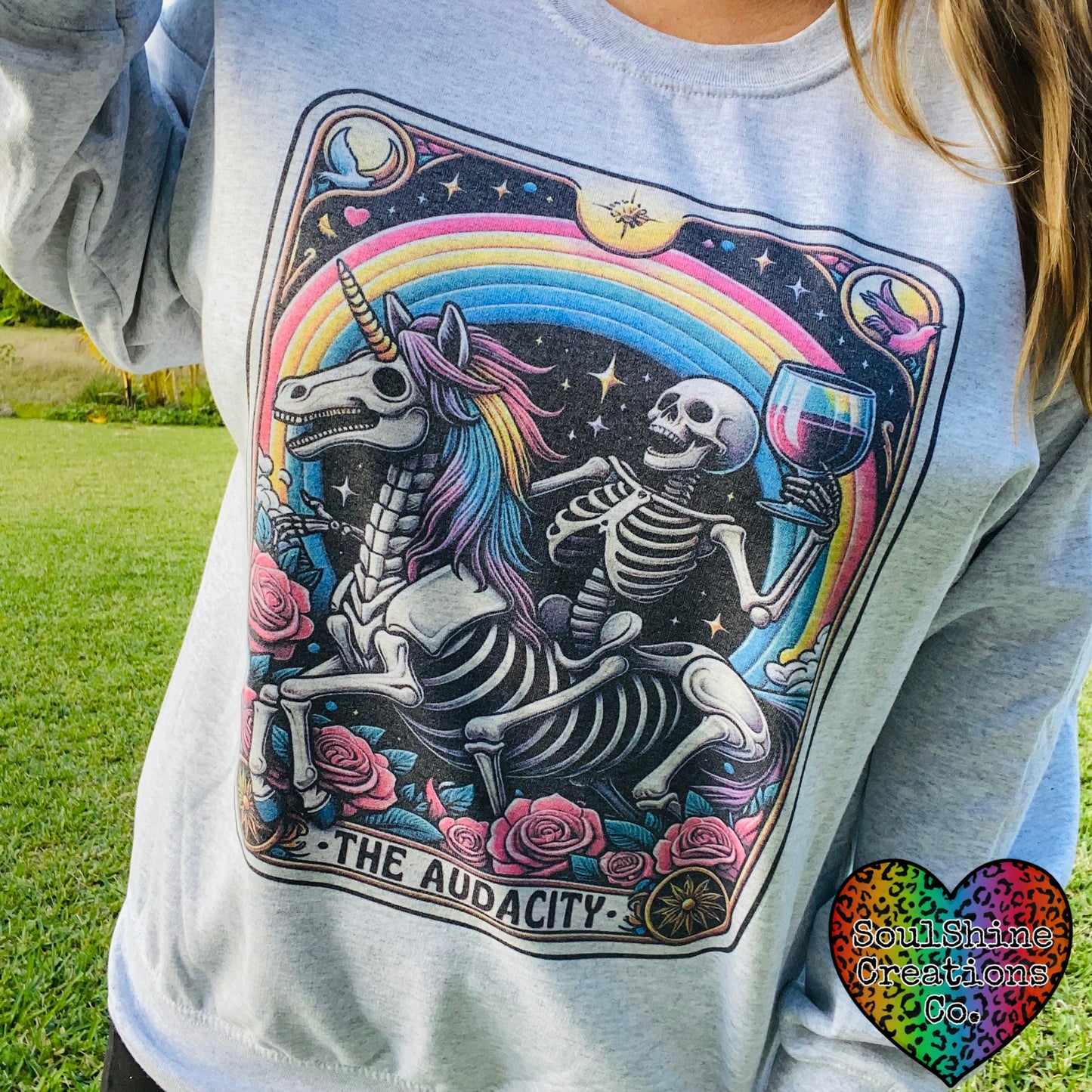 The Audacity Tarot Tee or Sweatshirt