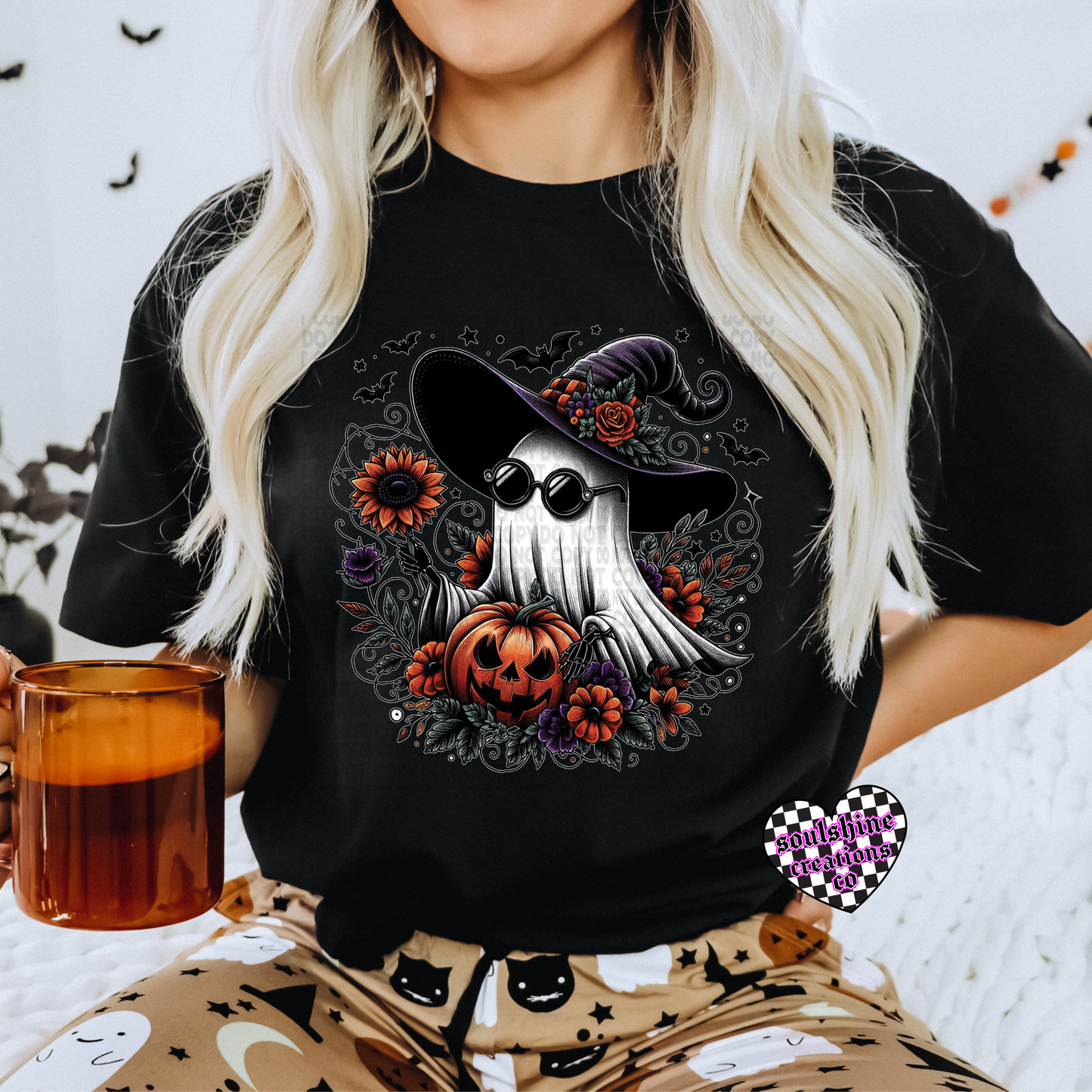 Vintage Gothic Ghost Tee or Sweater-Edgy Alternative- Witchy Vibes- Halloween