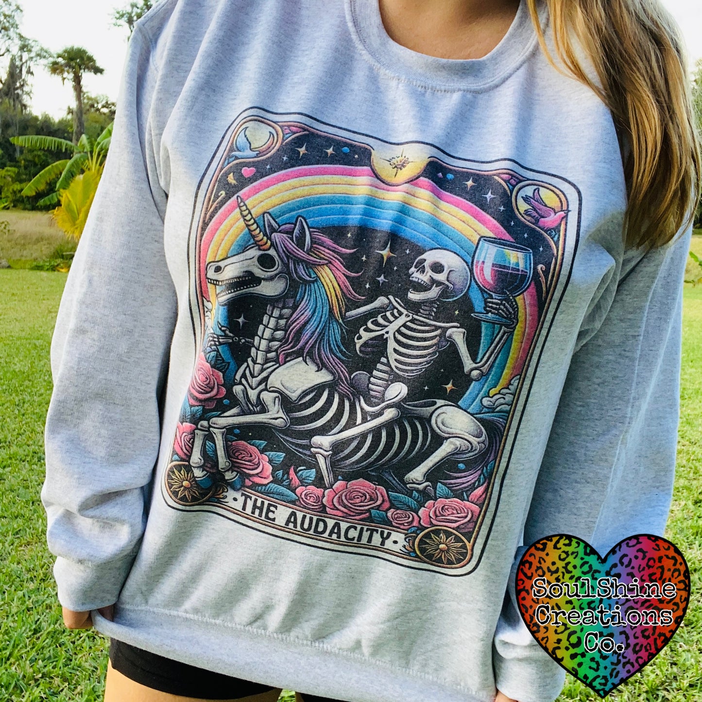 The Audacity Tarot Tee or Sweatshirt