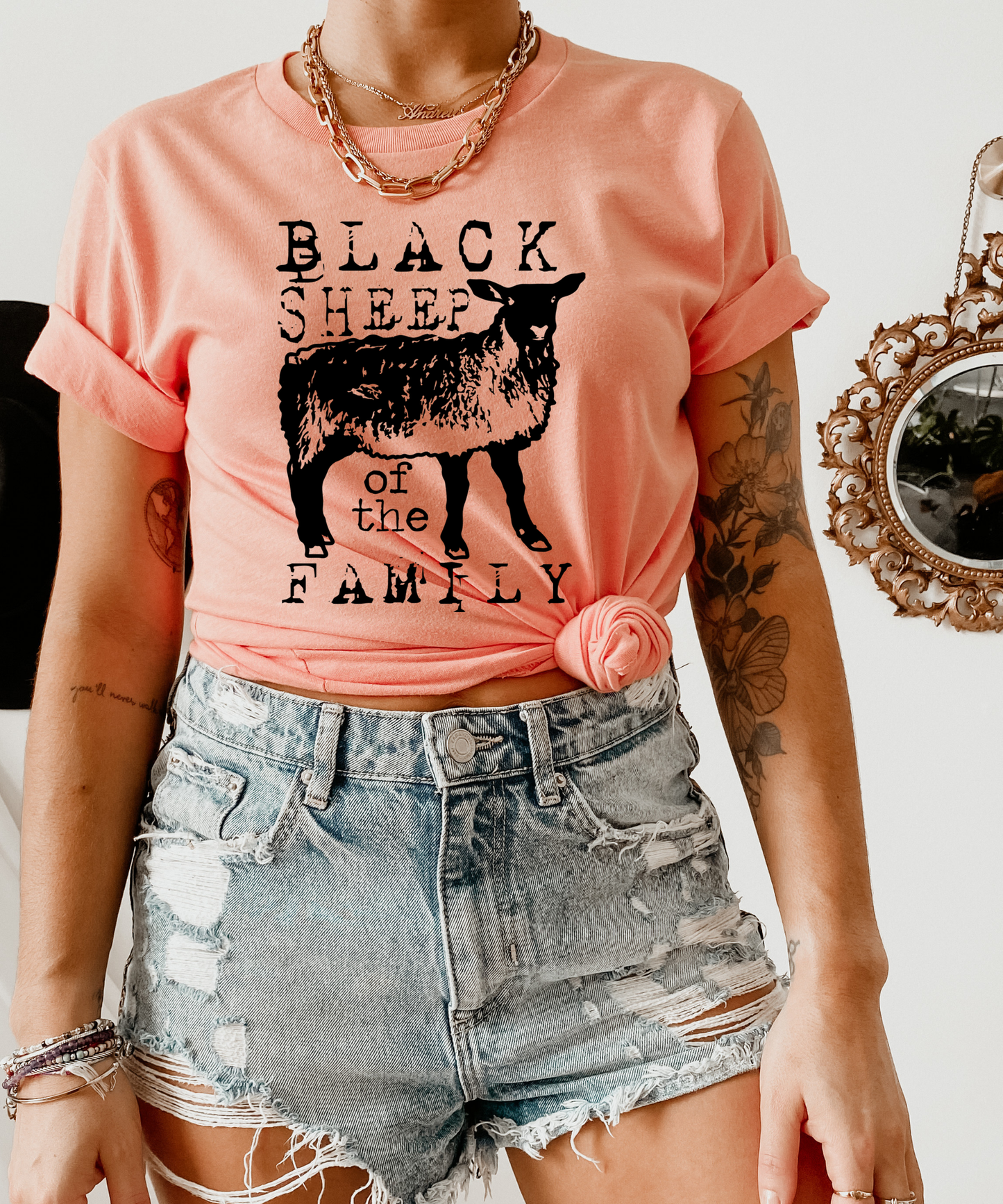 Black Sheep of the Family RTS Screen Print Transfer