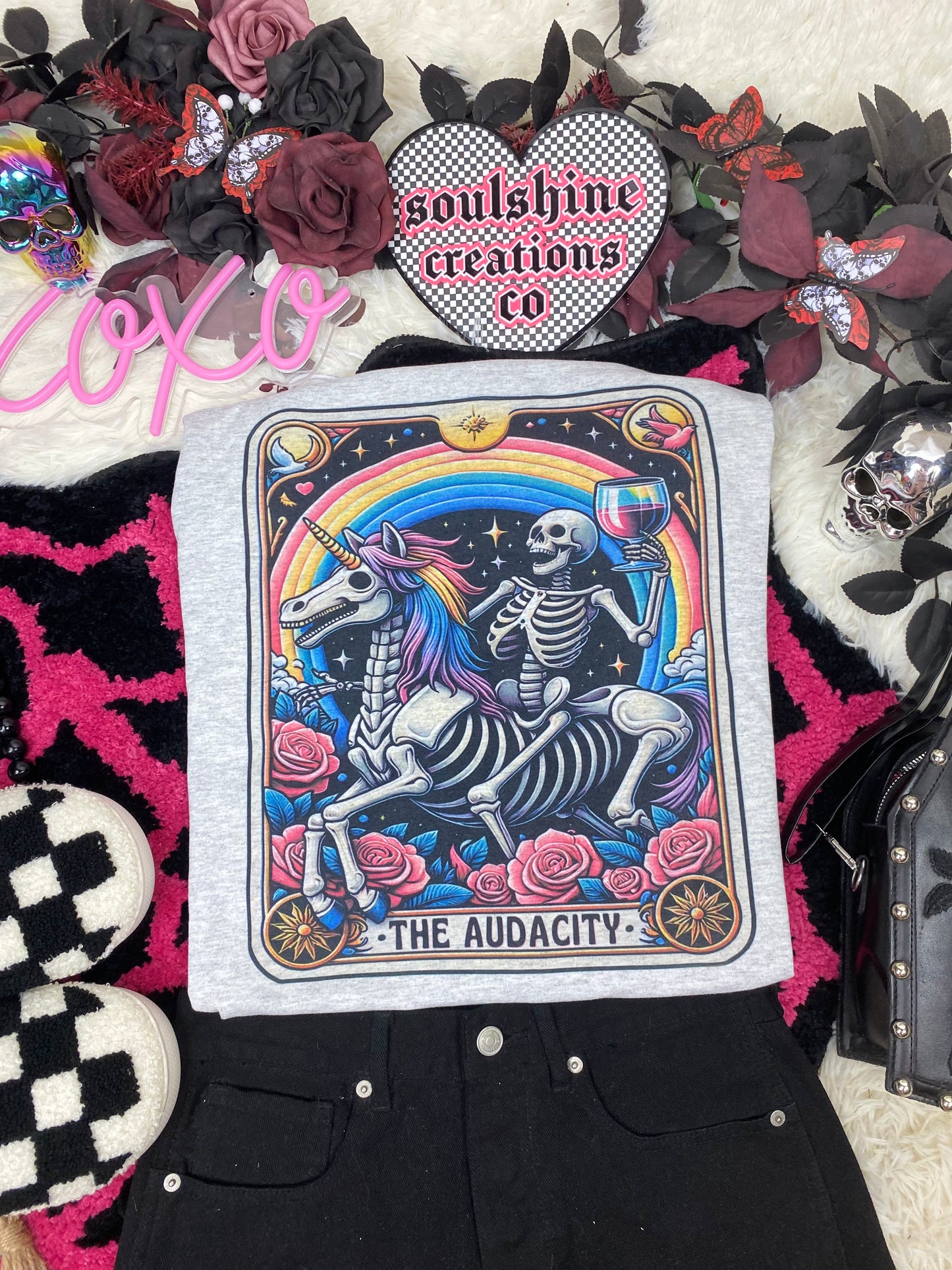 The Audacity Tarot Tee or Sweatshirt