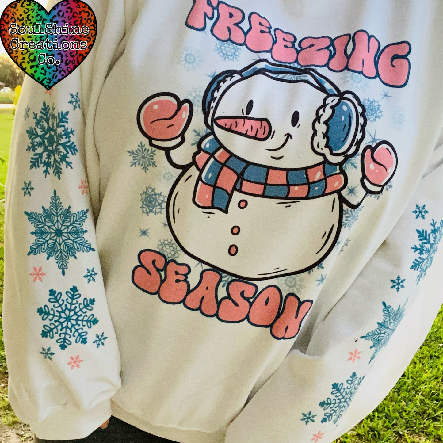 Freezing Season Snowman Sweater