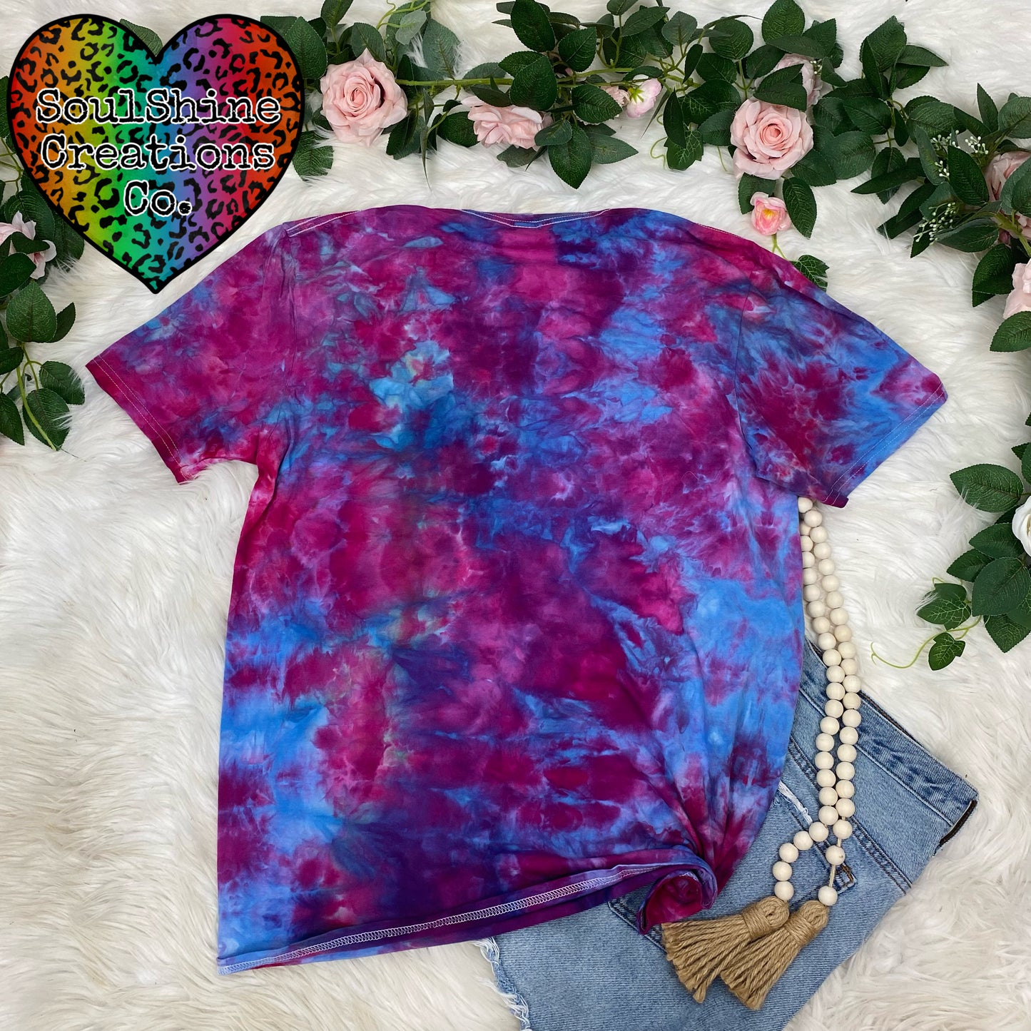 Blue Razz Ice Tie Dye Shirt