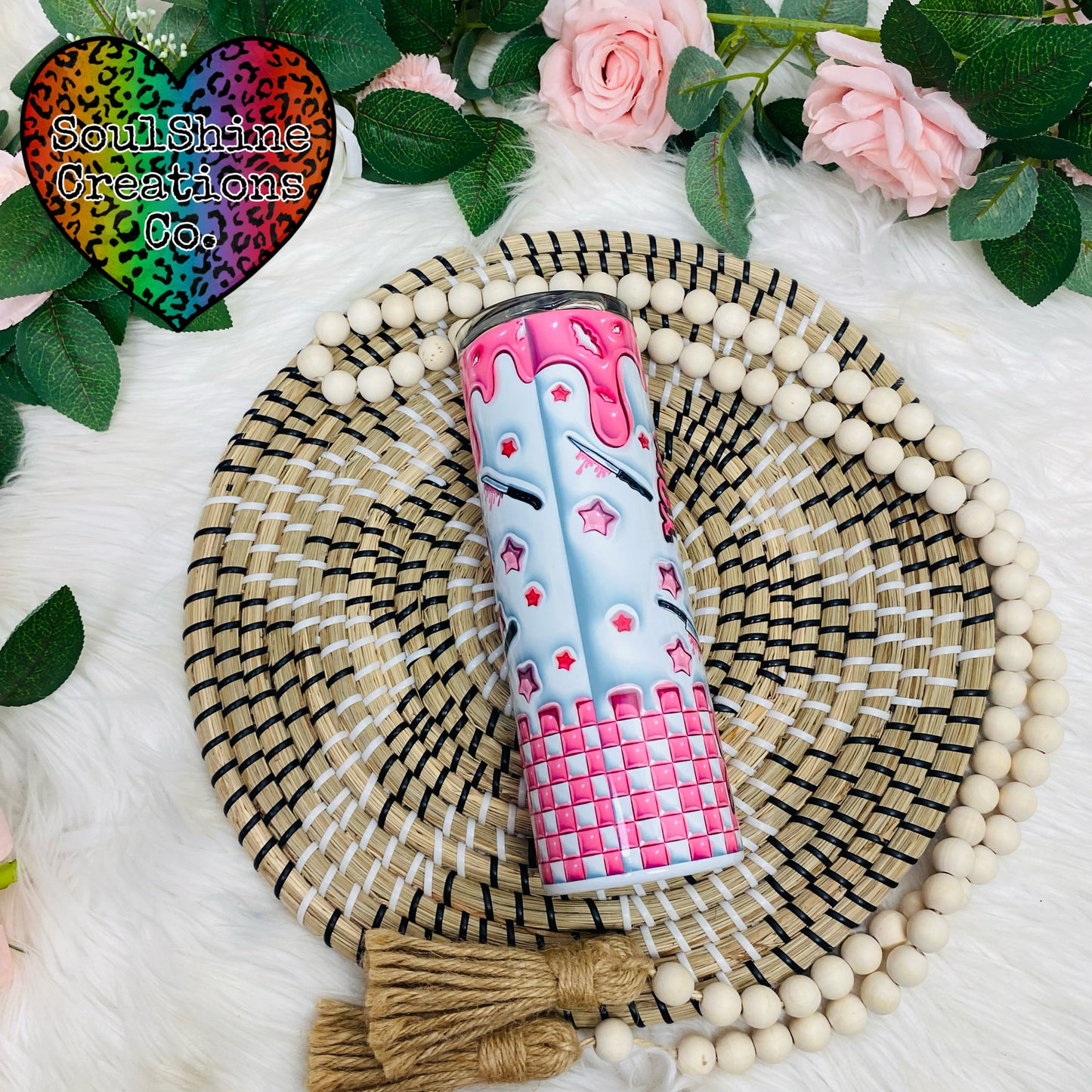 You’re cute when you Scream 3D Puff Tumbler