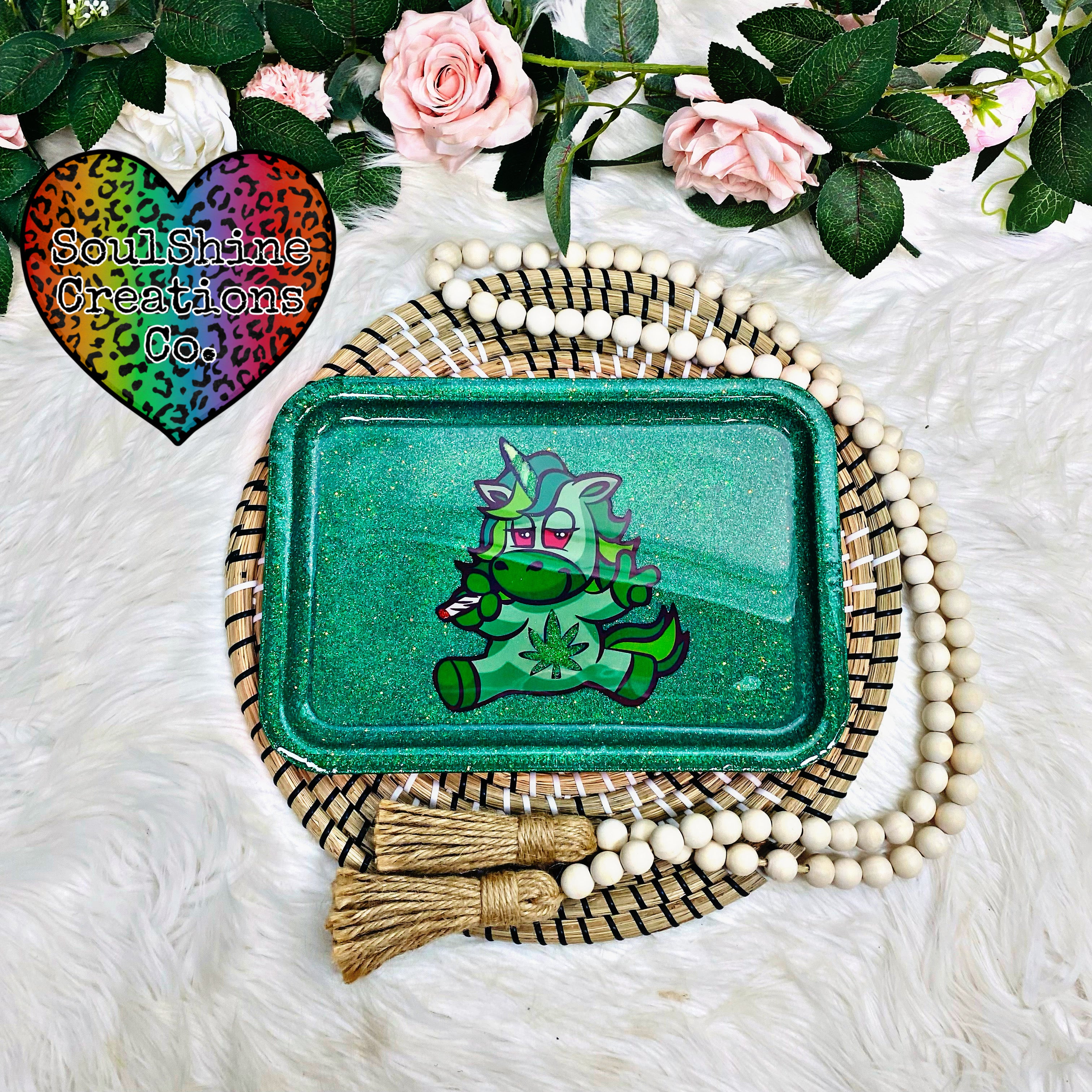 Stoner Girl Rolling Tray – Sam's Kreations