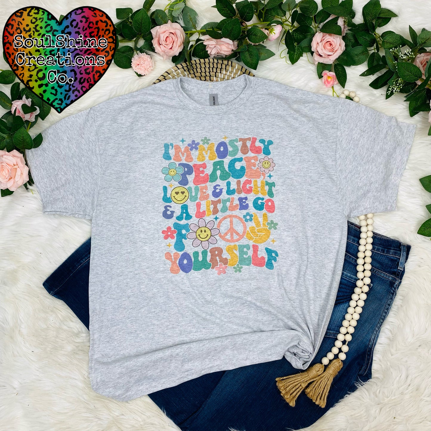 I’m mostly Love & Light & a little Go F Yourself Shirt