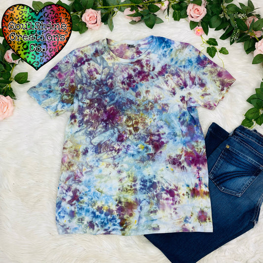 Cherry Skies Ice Tie Dye Shirt size Large