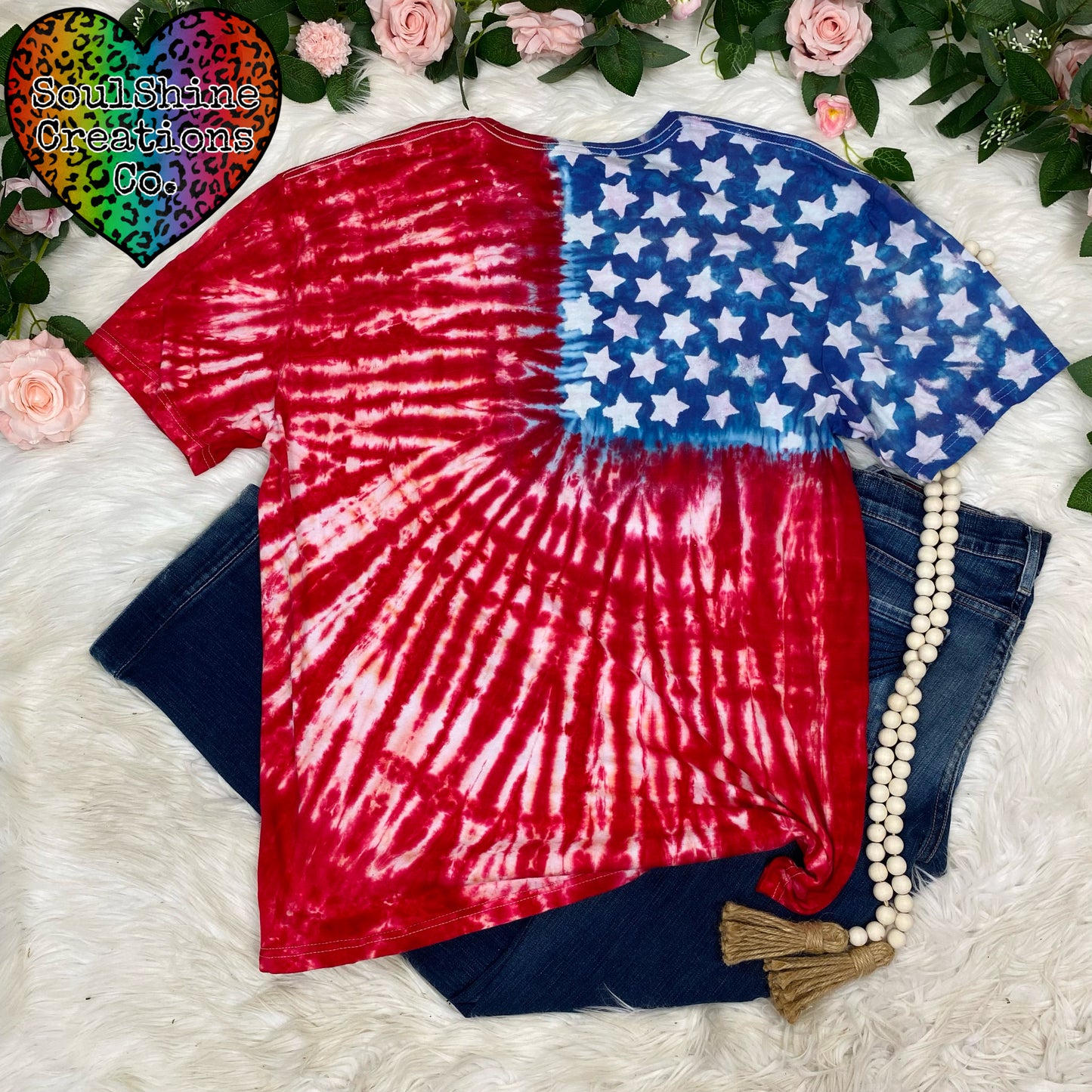 Let Freedom Ring Red White Blue Tie Dye Shirt