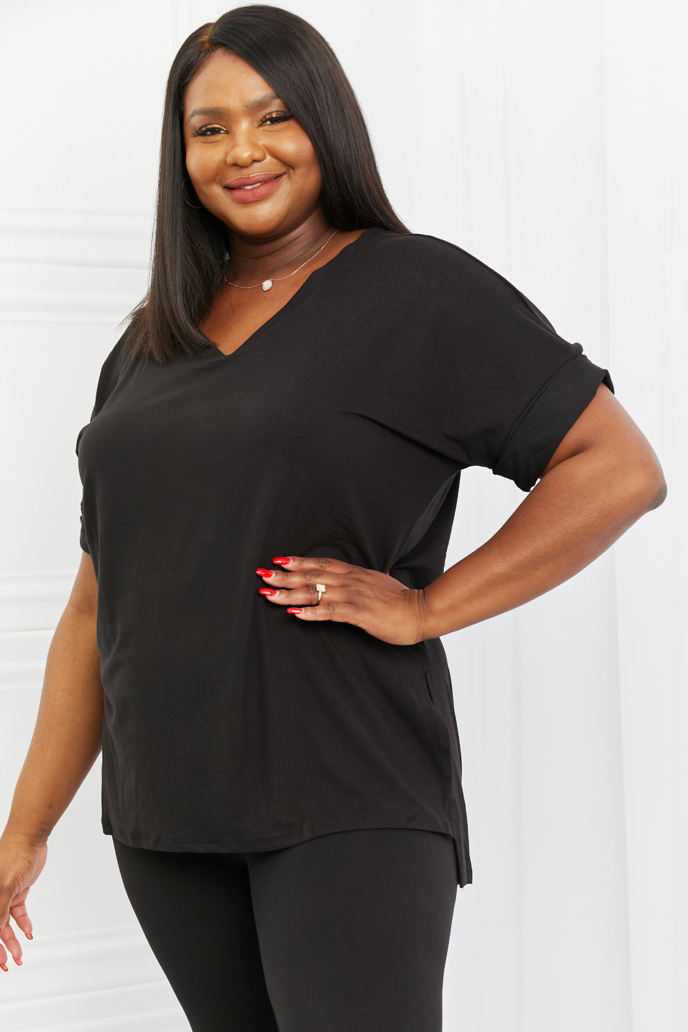 Zenana Self Love Brushed DTY Microfiber Lounge Set