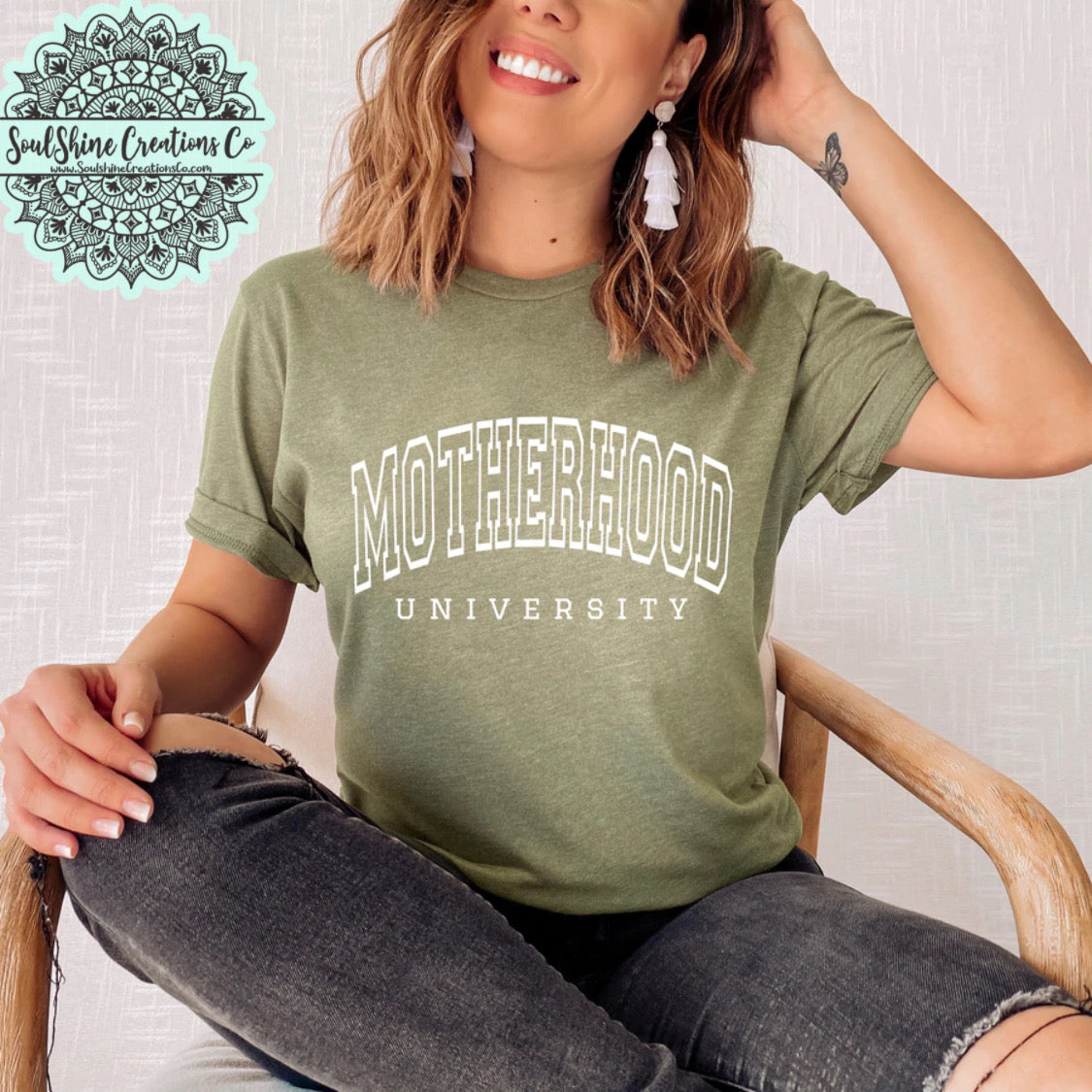 Motherhood University Shirt