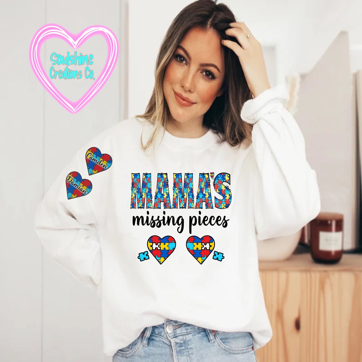 Mama’s Missing Pieces Sweater