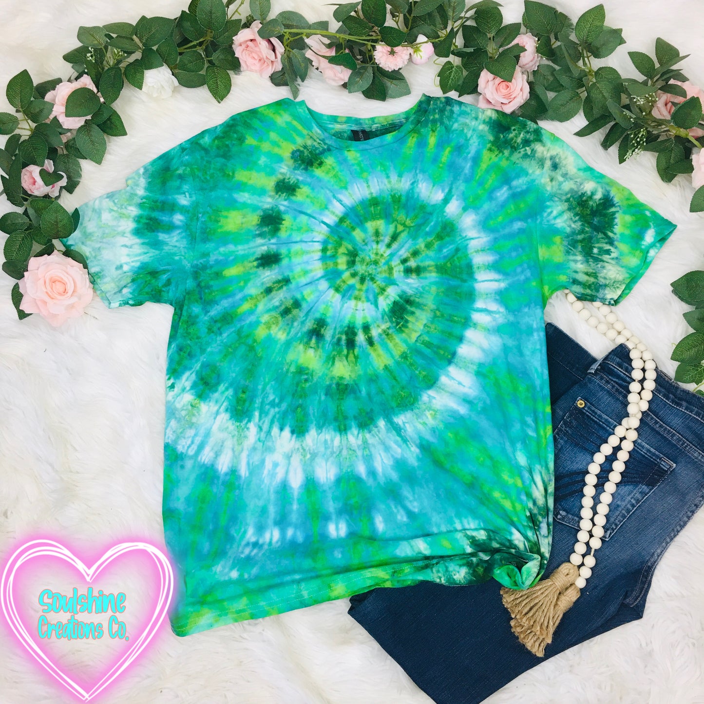Gaia Spiral Tie Dye Shirt
