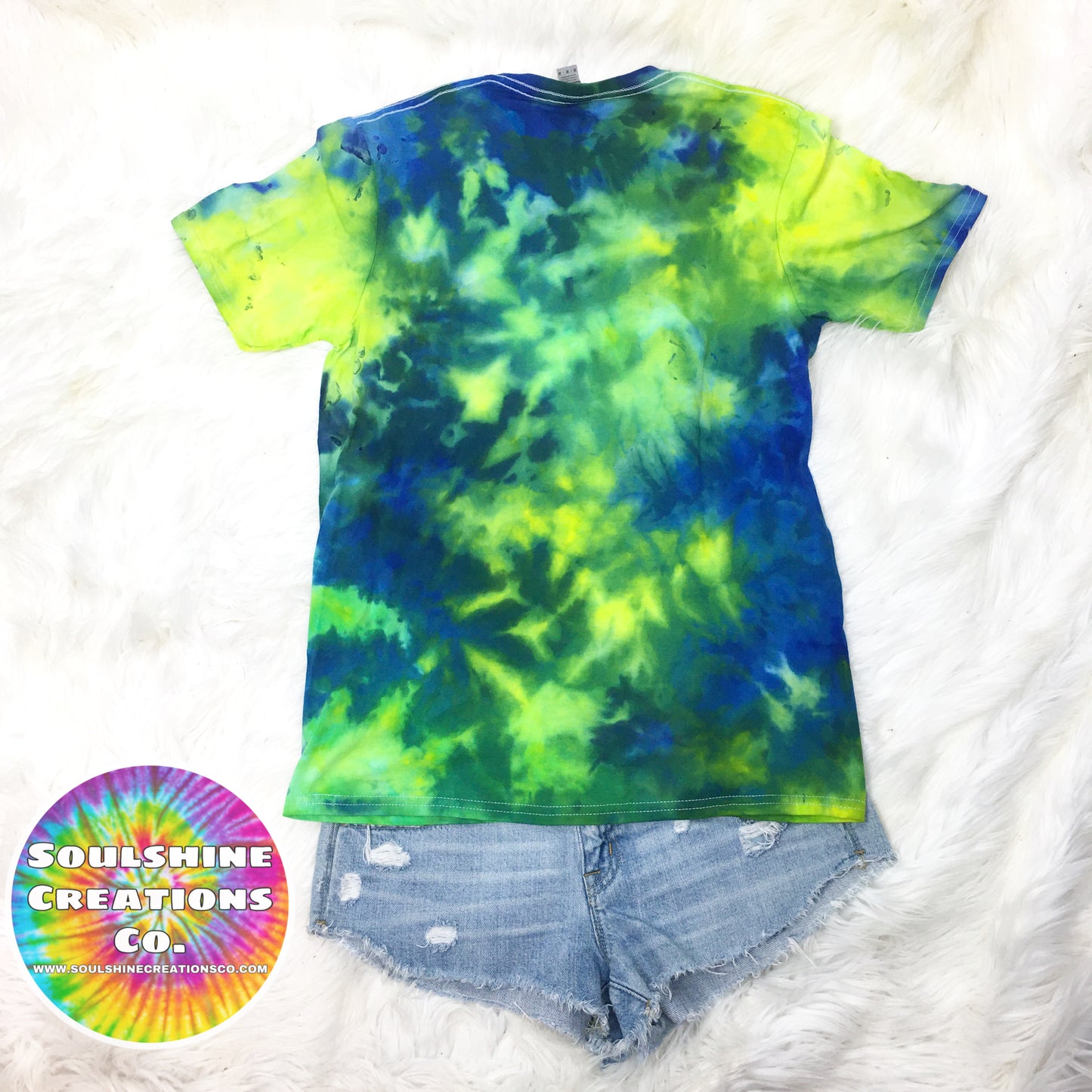 Luminescence Ice Dyed Tie Dye Shirt