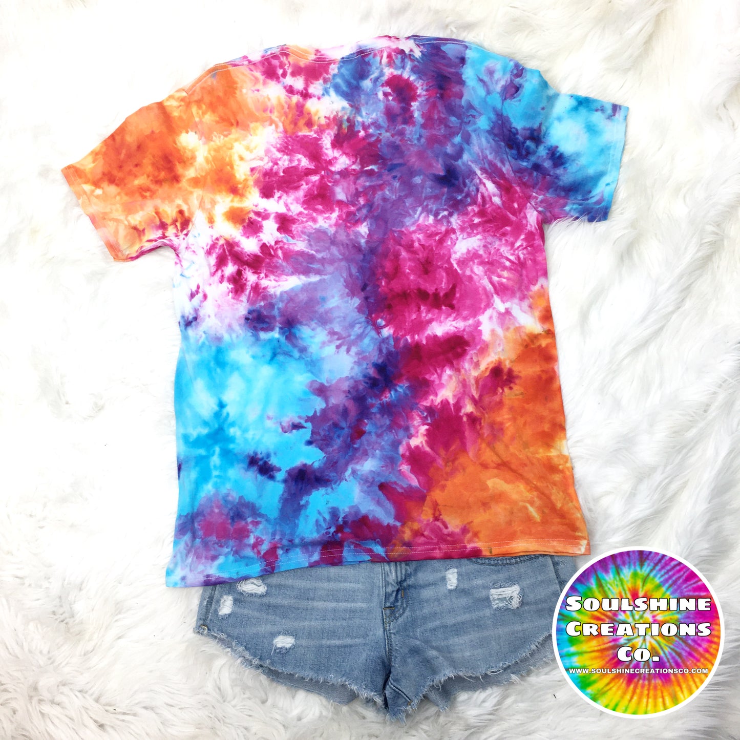 Fantasy Ice Dyed Tie Dye Shirt