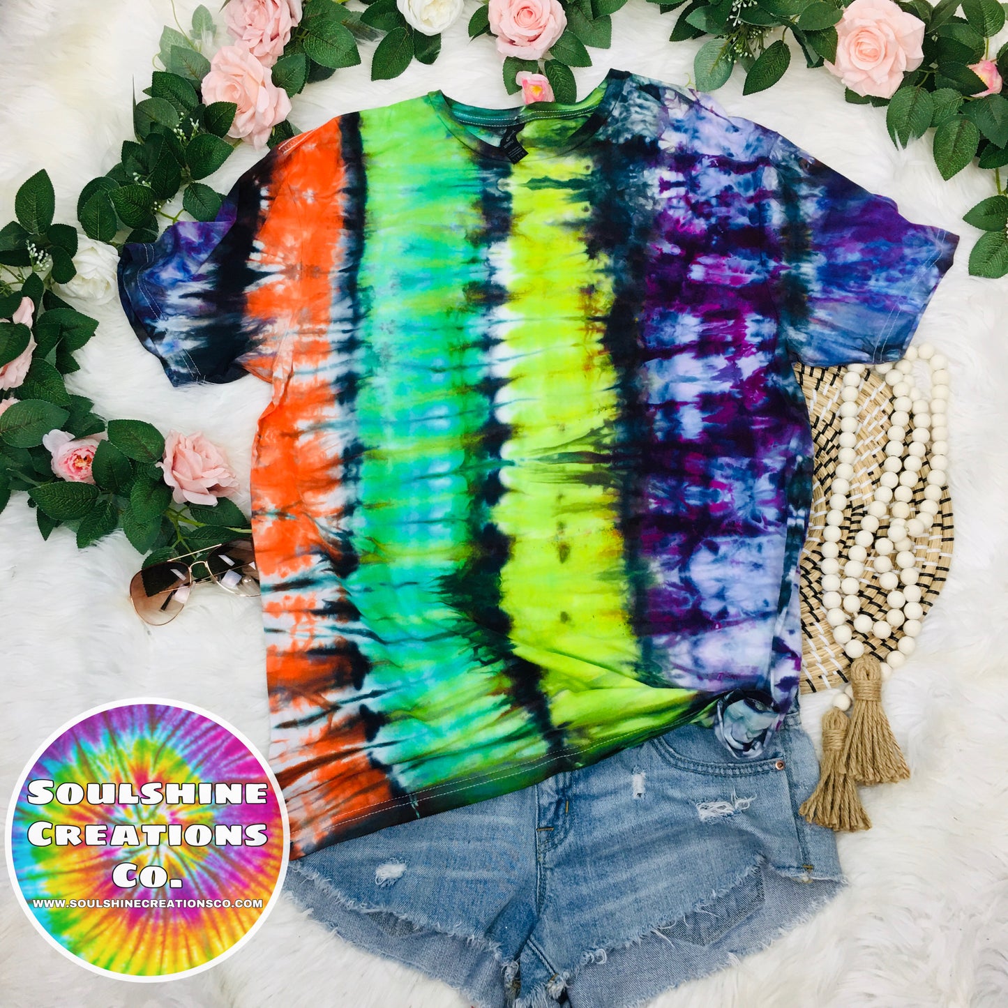 Halloween Ice Tie Dye Shirt