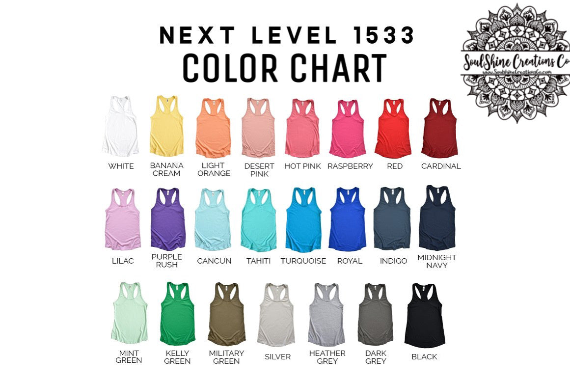 It’s a Happy Kinda Day Racerback Tank Top