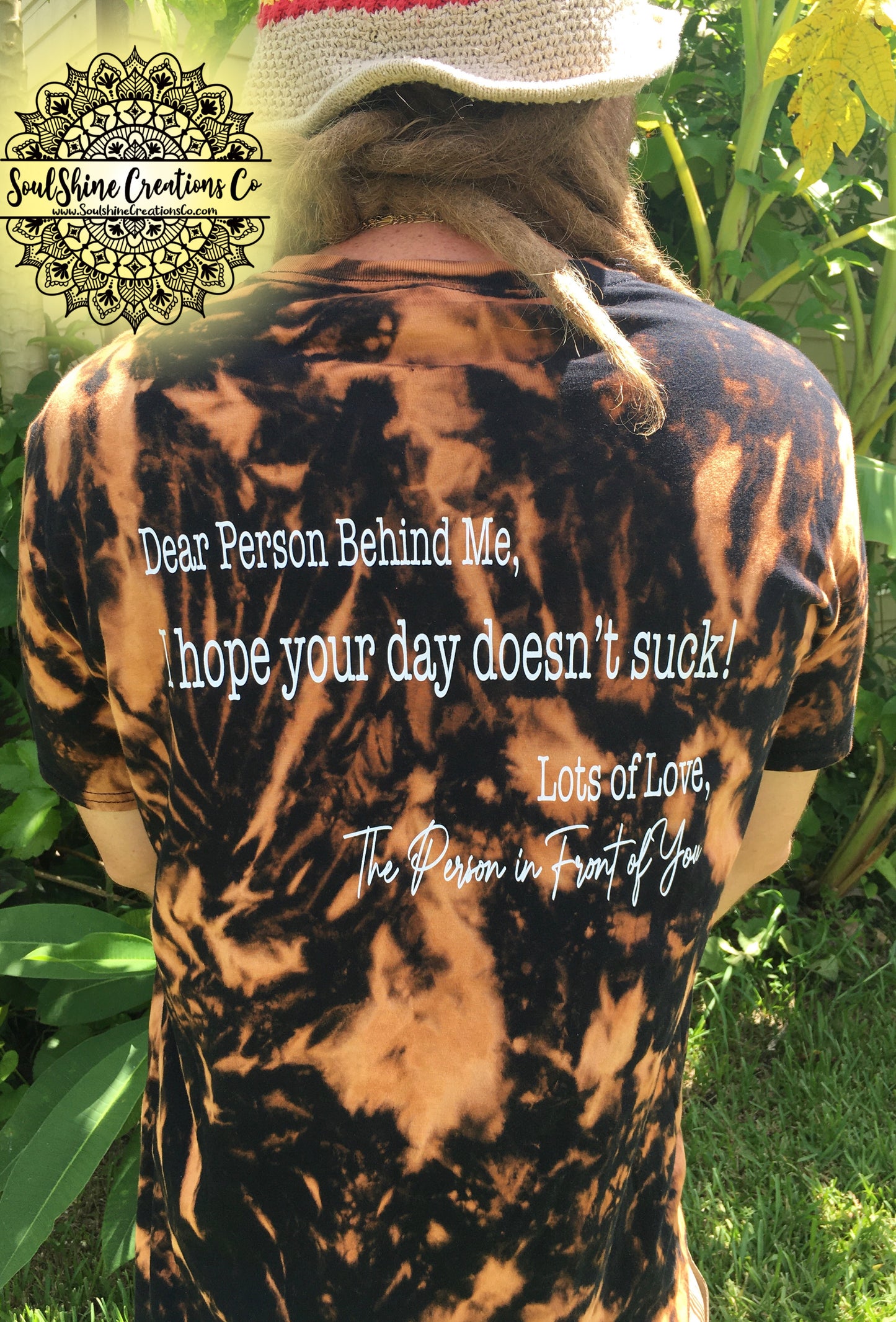 Let’s Be Better Humans Bleached Shirt