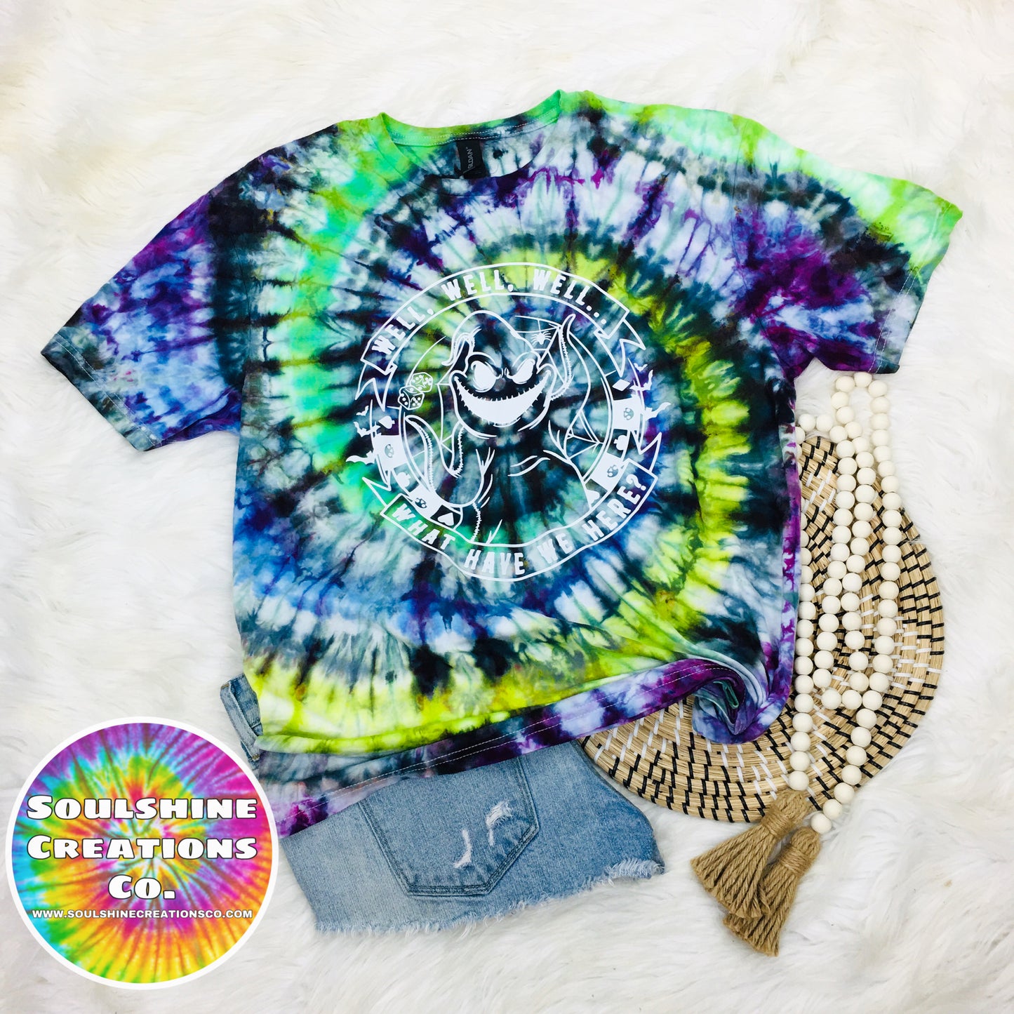 Well Well Well Halloween Tie Dye Shirt