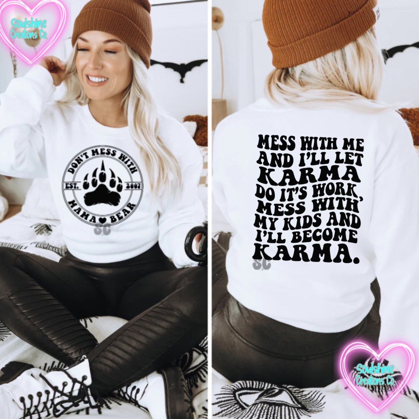 Custom Don’t Mess With Mama Bear Sweater