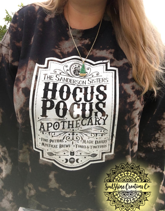 Hocus Pocus Apothecary Bleached Sweater