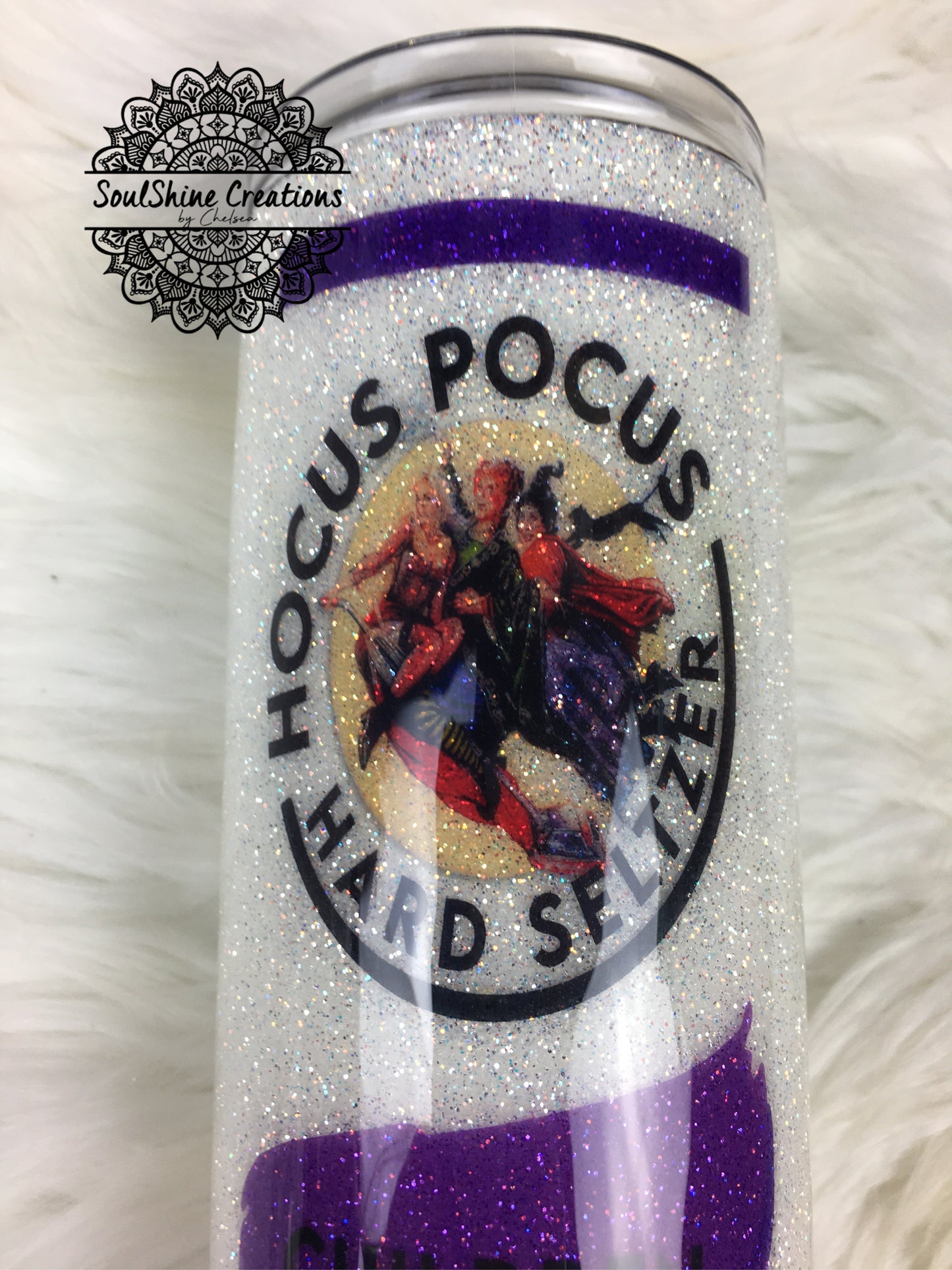 Hocus Pocus Glitter Tumbler Cup