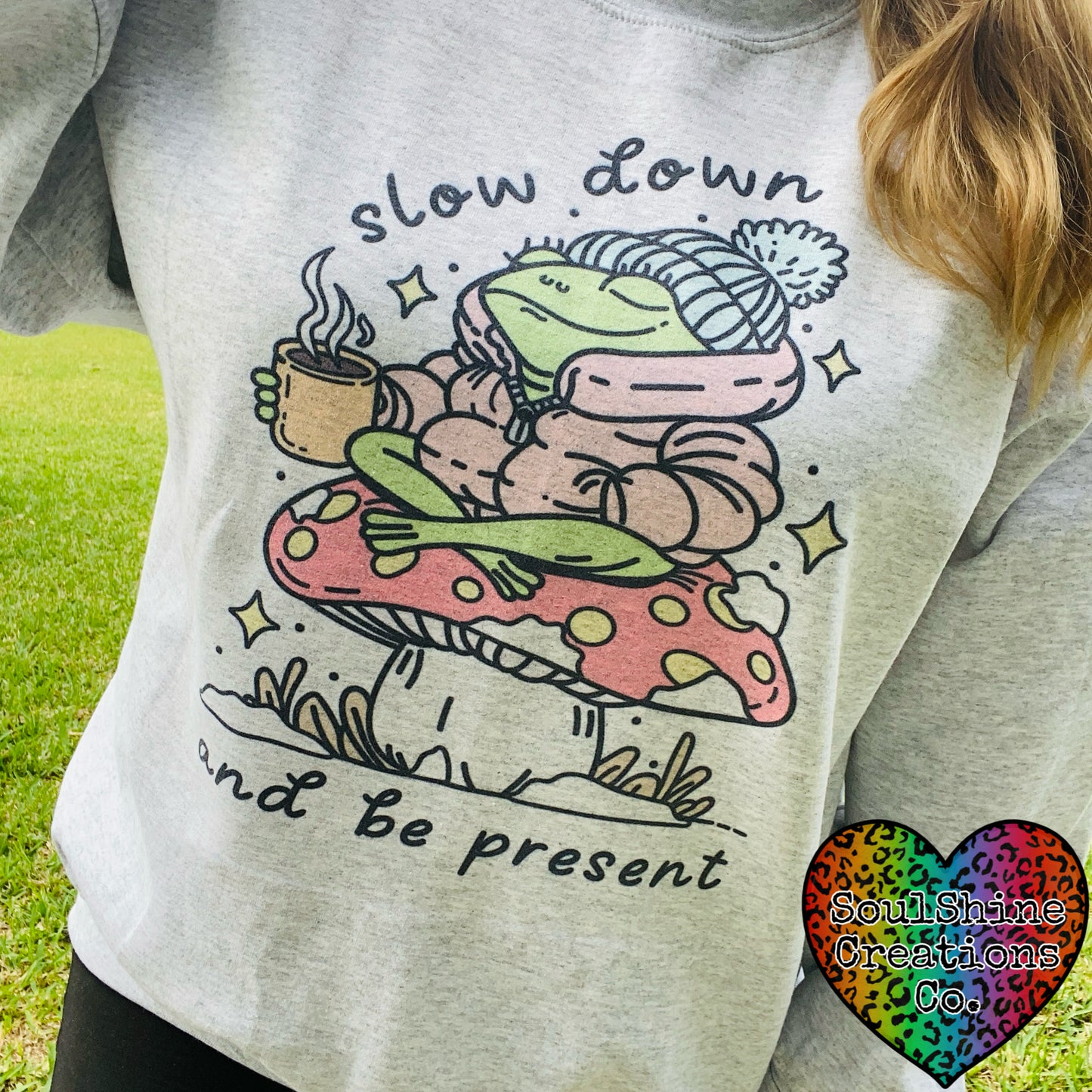 Slow Down Be Present Sweater