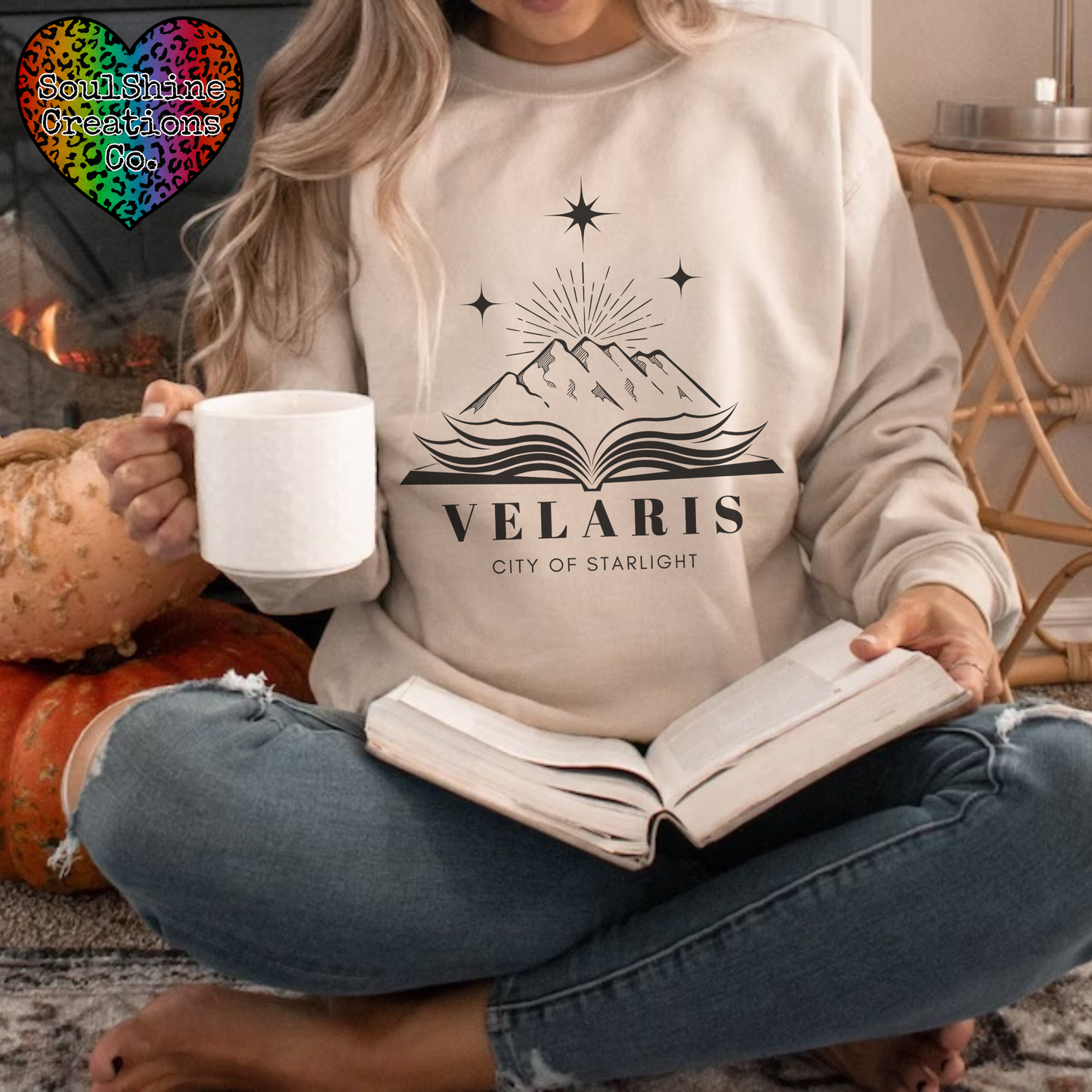 Velaris City of Starlight Bookish Sweater