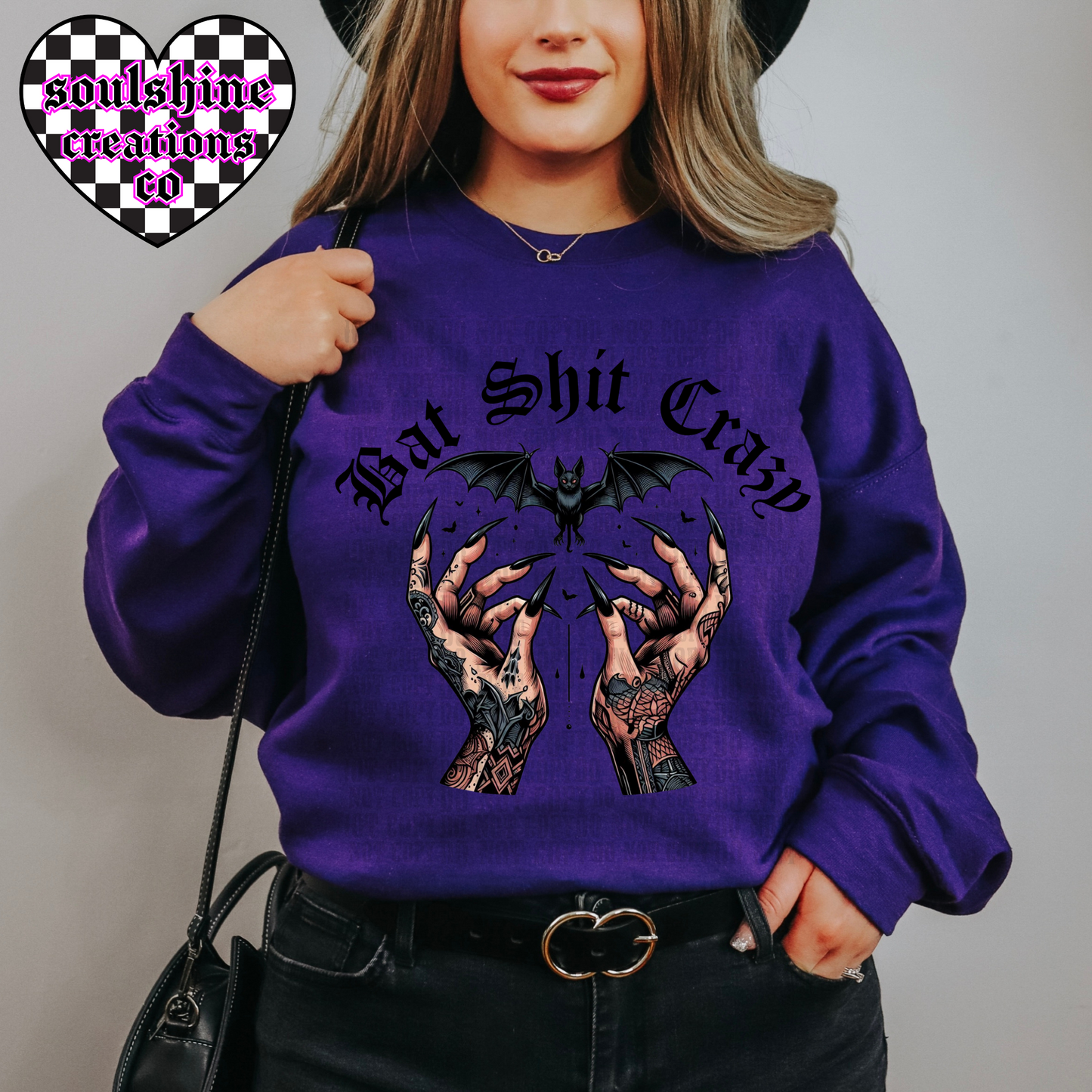 bat shit crazy tee or sweater