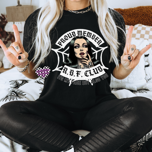 Proud Member of The R.B.F Club Tee or Sweater-Edgy Alternative Vibes
