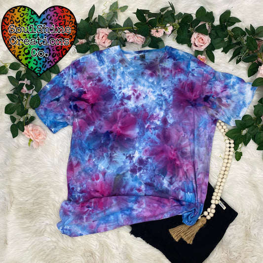 Cherry Blossoms Ice Dye Shirt