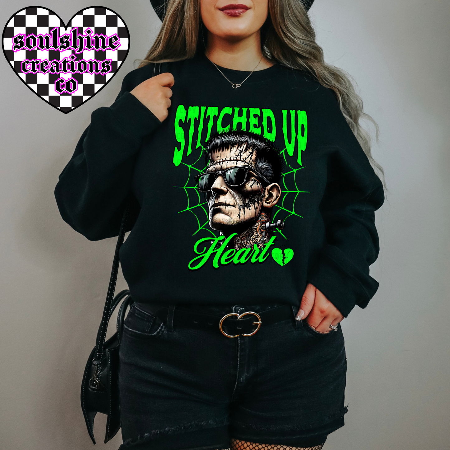 stitched up heart frankie tee or sweater