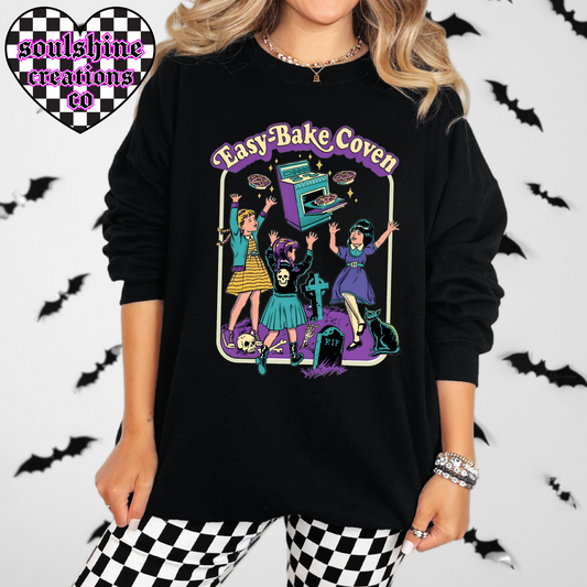 Easy Bake Coven Retro Halloween Tee or Sweater