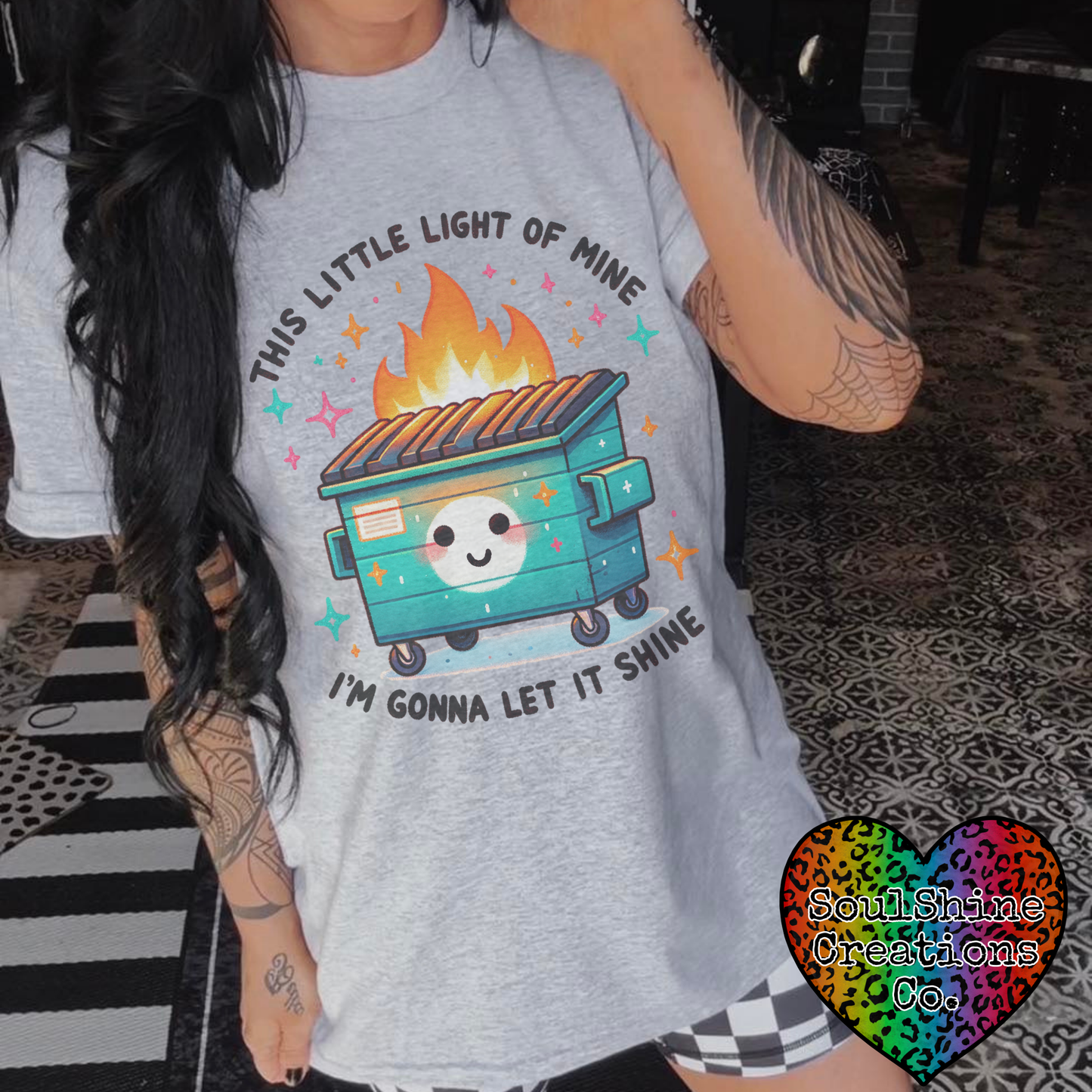 This little light of mine Funny Graphic Tee Shirt