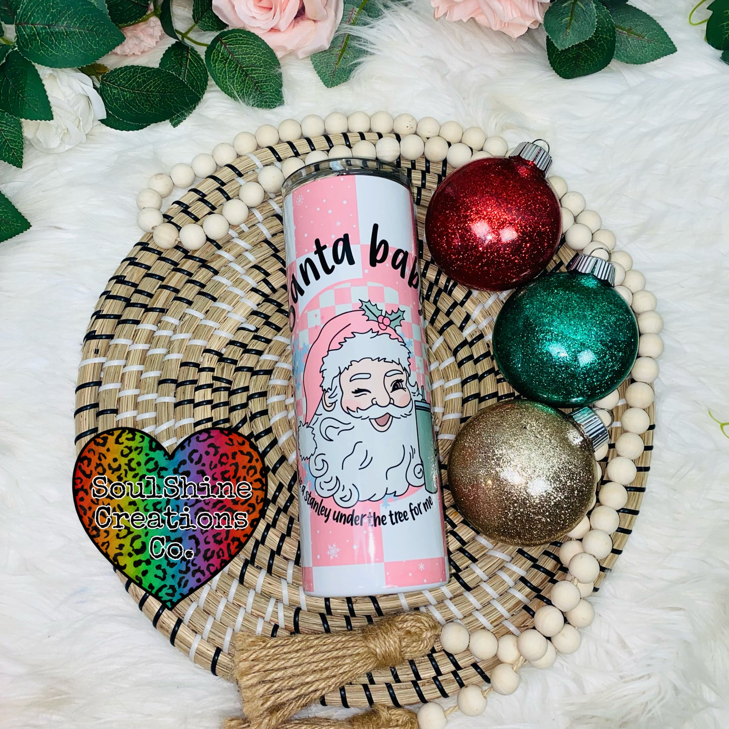 Santa Baby Christmas Tumbler