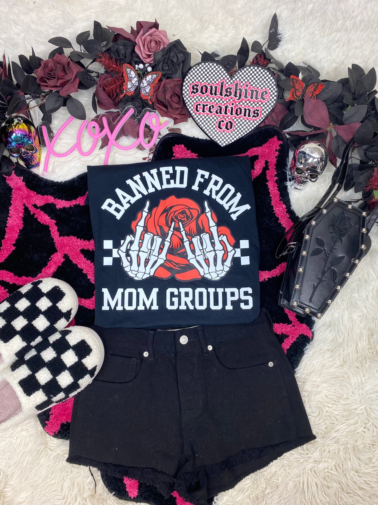 banned from mom groups tee or sweater