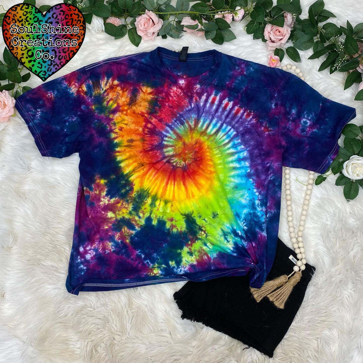 Rainbow Nebula Galaxy Tie Dye