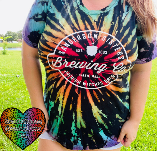 Witch Brewing Company Reverse Tie Dye
